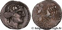 THE REPUBLIC (280 BC to 27 BC) Denier VIBIA Rome 90 AC. (17,5mm, 3,80g, 6h) -