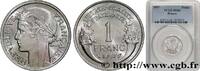 FRANKREICH 1 franc Morlon, légère VIERTE FRANZOSISCHE REPUBLIK 1957 (23mm, 1,30g, 6h) -