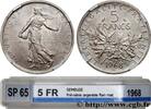 FRANKREICH Pré-série en cupro-nickel argenté de 5 francs Seme FUNFTE FRANZOSISCHE REPUBLIK Paris 1968 (29mm, 10,93g, 6h) -
