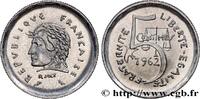 FRANKREICH 5 centimes, premier projet de Joly FUNFTE FRANZOSISCHE REPUBLIK Paris 1962 (19mm, 3,39g, 6h) -