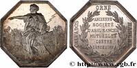 FRANKREICH Assurances mutuelles contre l’incendie (Calvados, ASSURANCES - NORMANDIE 1820 (36mm, 29,42g, 12h) -