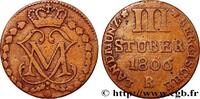 DEUTSCHLAND - BERG 3 Stuber monogramme de Maximilien IV Joseph DEUTSCHLAND - BERG Düsseldorf 1806 (20mm, 2g, 6h) -