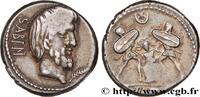THE REPUBLIC (280 BC to 27 BC) Denier TITURIA Rome 89 AC. (18,5mm, 4,04g, 6h) -