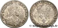 FRANKREICH Douzième d'écu, portrait à la mèche courte LOUIS XIV THE SUN KING Paris, Monnaie de Matignon 1644 (20mm, 2,24g, 6h) -
