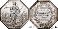 FRANKREICH Assurances mutuelles contre l’incendie (Calvados, ASSURANCES - NORMANDIE 1820 (36mm, 20,66g, 12h) -