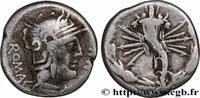THE REPUBLIC (280 BC to 27 BC) Denier FABIA Rome 127 AC. (17mm, 3,70g, 3h) -