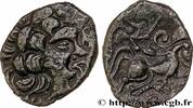 FRANKREICH Quart de statère de billon, classe IV, fragmentair REDONES (Region die Rennes) c. 80-50 AC. (14mm, 1,27g, 11h) -