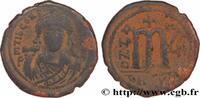 THE EMPIRE FROM ANASTASIUS TO MAURICE TIBERIUS (49 Follis MAURICIUS TIBERIUS Theoupolis (Antioche) 583-584 (29,5mm, 12,82g, 6h) -