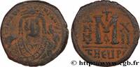 THE EMPIRE FROM ANASTASIUS TO MAURICE TIBERIUS (49 Follis MAURICIUS TIBERIUS Theoupolis (Antioche) 593-594 (27mm, 11,64g, 6h) -