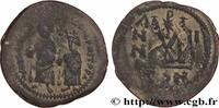 THE HERACLIUS DYNASTY (602-717) Follis HERACLIUS und HERACLIUS CONSTANTINUS Constantinople 612-613 (31,5mm, 10,13g, 6h) -