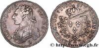 FRANKREICH Demi-écu aux branches d'olivier LOUIS XVI Nantes 1790 (33mm, 14,57g, 6h) -