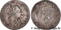FRANKREICH Quart d'écu dit “vertugadin” LOUIS XV THE WELL-BELOVED Troyes 1716 (30mm, 7,14g, 6h) -