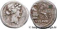 THE REPUBLIC (280 BC to 27 BC) Denier VIBIA Rome 42 AC. (18,5mm, 3,76g, 3h) -