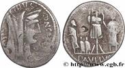 THE REPUBLIC (280 BC to 27 BC) Denier AEMILIA Rome 62 AC. (19,5mm, 3,56g, 5h) -