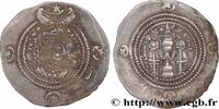 Post-hellenistic 2 (227 AD to 650 AD) Drachme SASANIEN - SASANIDISCHES KÖNIGREICH - KHUSRO II Furat-i-Mesham (PL) 615 (30,5mm, 3,99g, 3h) -