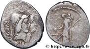 THE REPUBLIC (280 BC to 27 BC) Denier CORDIA Rome 46 AC. (20mm, 3,61g, 7h) -