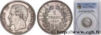 FRANKREICH 1 franc Napoléon III, tête nue ZWEITES KAISERREICH Paris 1859 (23mm, 5g, 6h) -