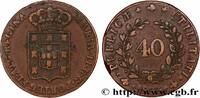 PORTUGAL -MARIE II 1 Pataco (40 Réis) PORTUGAL -MARIE II 1833 (34mm, 29,72g, 12h) -