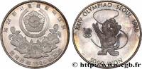 SÜKOREA 5000 Won Proof XXIV olympiade Séoul 1988 la mascot SÜKOREA 1986 (32mm, 16,79g, 12h) -