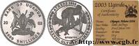 UGANDA 2000 Shillings Proof Jeux olympiques d’Athènes UGANDA 2003 (30mm, 20g, 12h) -