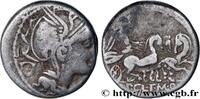 THE REPUBLIC (280 BC to 27 BC) Denier CLAUDIA Rome 111-110 AC. (16,5mm, 3,89g, 3h) -