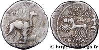 THE REPUBLIC (280 BC to 27 BC) Denier AEMILIA Rome 58 AC. (18,5mm, 3,46g, 7h) -