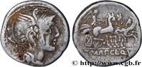 THE REPUBLIC (280 BC to 27 BC) Denier CLAUDIA Rome 111-110 AC. (17mm, 3,75g, 12h) -