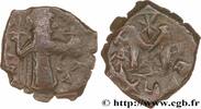 THE HERACLIUS DYNASTY (602-717) Follis CONSTANS II Constantinople c. 641-645 (18,5mm, 3,39g, 7h) -