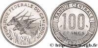 KAMERUN Essai de 100 Francs République Fédérale du Camerou KAMERUN Paris 1971 (25mm, 7g, 6h) -