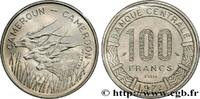 KAMERUN Essai de 100 Francs légende bilingue, type Banque KAMERUN Paris 1972 (25mm, 7,47g, 6h) -
