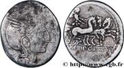 THE REPUBLIC (280 BC to 27 BC) Denier CLAUDIA Rome 111-110 AC. (18mm, 3,77g, 12h) -