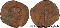 THE MILITARY CRISIS(235 AD to 284 AD) Sesterce TREBONIANUS GALLUS Rome 253 (29,5mm, 22,42g, 1h) -