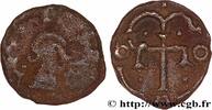 FRANKREICH Denier à la croix ancrée PARIS (PARISIVS) Paris (75) c. 700-725 (12,5mm, 1,20g, 3h) -