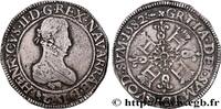 FRANKREICH Franc NAVARRE-BEARN - HENRY III Pau 1582 (35mm, 13,77g, 2h) -