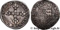 FRANKREICH Quart d'écu NAVARRE-BEARN - HENRY III Morlaàs 1587 (30mm, 9,20g, 8h) -