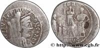 THE REPUBLIC (280 BC to 27 BC) Denier AEMILIA Rome 62 AC. (20mm, 3,86g, 9h) -