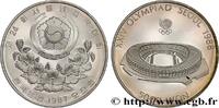 SÜKOREA 5000 Won Proof XXIV olympiade Séoul 1988 stade Oly SÜKOREA 1987 (32mm, 16,71g, 12h) -