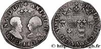 FRANKREICH Teston NAVARRE-BÉARN - ROYAUME DE NAVARRE ET SEIGNEURIE DE BÉARN - ANTOINE DE BOURBON ET JEANNE D'ALBRET 1562 (29mm, 9,00g, 3h) -