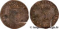 FRANKREICH Claude de France, duchesse LORRAINE - DUCHÉ DE LORRAINE - CHARLES III LE GRAND DUC 1560 (27mm, 5,80g, 3h) -