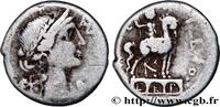 THE REPUBLIC (280 BC to 27 BC) Denier AEMILIA Rome c. 114-113 AC. (18mm, 3,69g, 6h) -