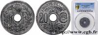 FRANKREICH 20 centimes Lindauer Zinc PROVISORY GOVERNEMENT OF THE FRENCH REPUBLIC Castelsarrasin 1945 (24mm, 3g, 6h) -
