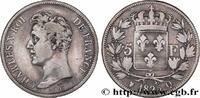FRANKREICH 5 francs Charles X, 1er type KARL X Perpignan 1825 (37mm, 24,55g, 6h) -