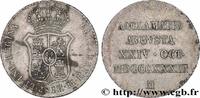 ESPAGNE - ROYAUME D'ESPAGNE - ISABELLE II Médaille d’acclamation au module de 4 Reales ESPAGNE - ROYAUME D'ESPAGNE - ISABELLE II Madrid 1833 (25mm, 5,91g, 12h) -