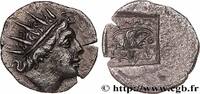 Hellenistic 2 (188 BC to 30 BC) Drachme plinthophore KARIEN - KARISCHE INSELN - RHODOS Rhodes, Carie c. 188-170 AC. (15mm, 2,28g, 11h) -
