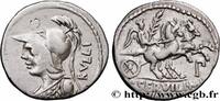 THE REPUBLIC (280 BC to 27 BC) Denier SERVILIA Rome 100 AC. (19mm, 3,78g, 6h) -