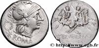 THE REPUBLIC (280 BC to 27 BC) Denier SERVILIA Rome 136 AC. (18,5mm, 3,93g, 5h) -