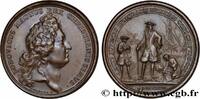 FRANKREICH Médaille, 800 gens d’élite enrôlés pour la marine LOUIS XIV LE GRAND OU LE ROI SOLEIL 1683 (41,5mm, 35,19g, 12h) -