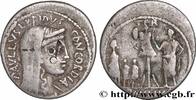 THE REPUBLIC (280 BC to 27 BC) Denier AEMILIA Rome 62 AC. (20mm, 3,82g, 5h) -