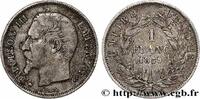 FRANKREICH 1 franc Napoléon III, tête nue ZWEITES KAISERREICH Strasbourg 1859 (23mm, 4,93g, 6h) -