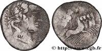 THE REPUBLIC (280 BC to 27 BC) Denier VIBIA Rome 90 AC. (18,5mm, 3,71g, 9h) -